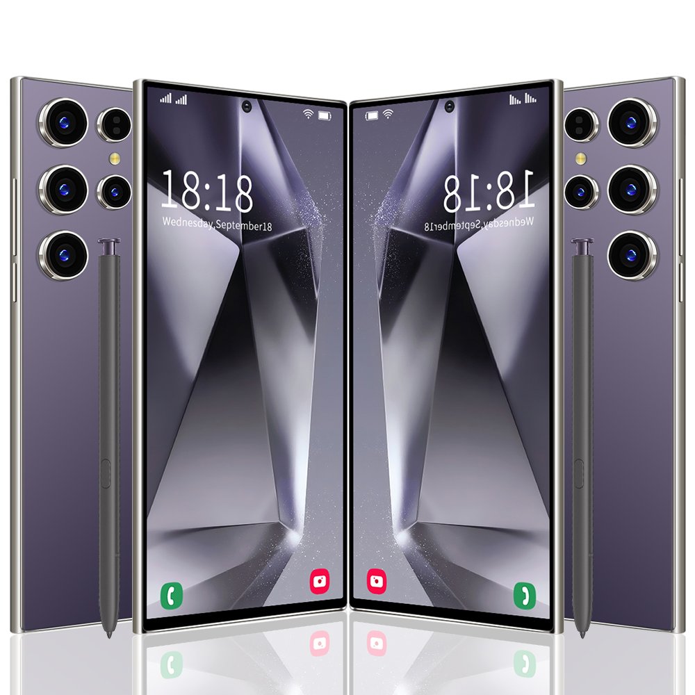 LX-S24 Ultra 7.3HD+ Full Screen 8GB+512GB Camera 72MP+108MP magnetic wireless charger Mobile Phone